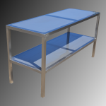 meble ze stali nierdzewnej